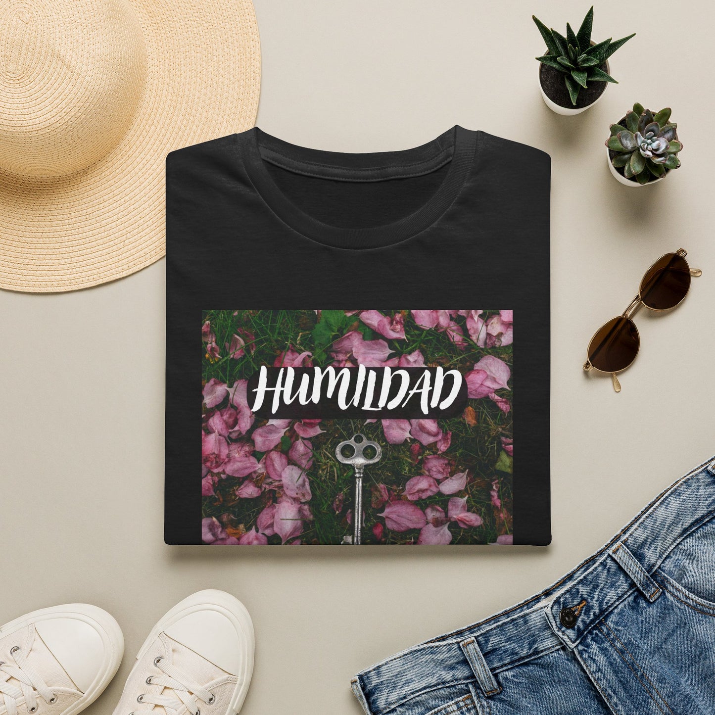 La llave del cielo T-Shirt —Floral Tee