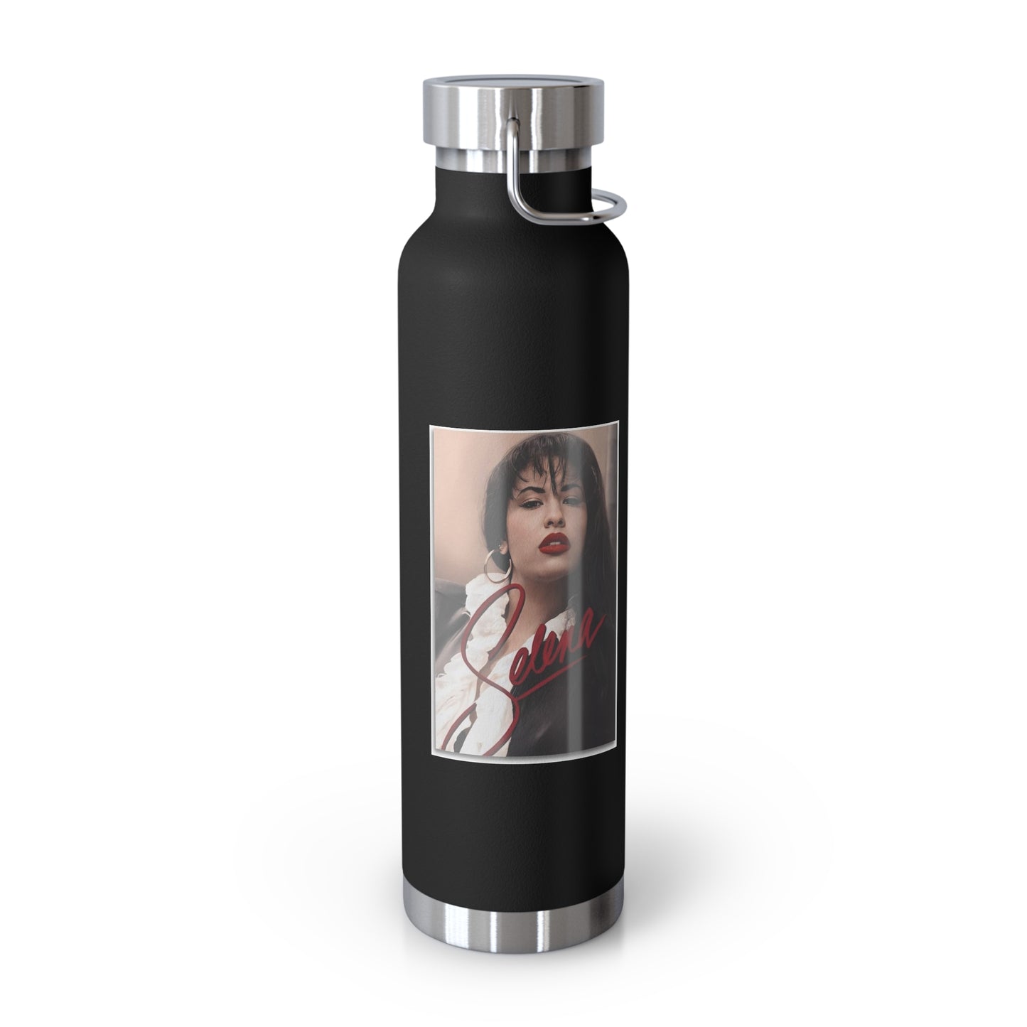 22oz Insulated Water Bottle — Retro Portrait Graphic