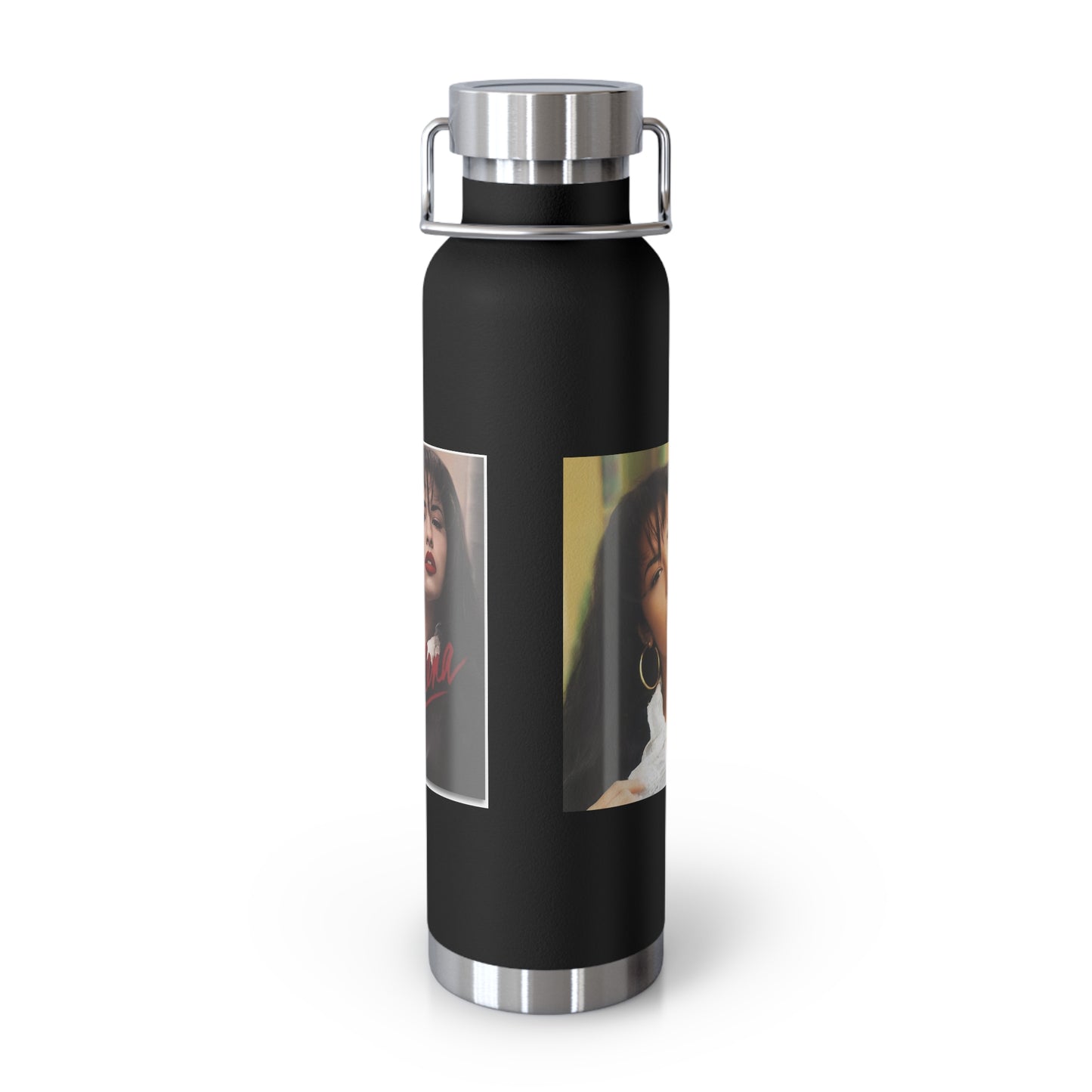 22oz Insulated Water Bottle — Retro Portrait Graphic